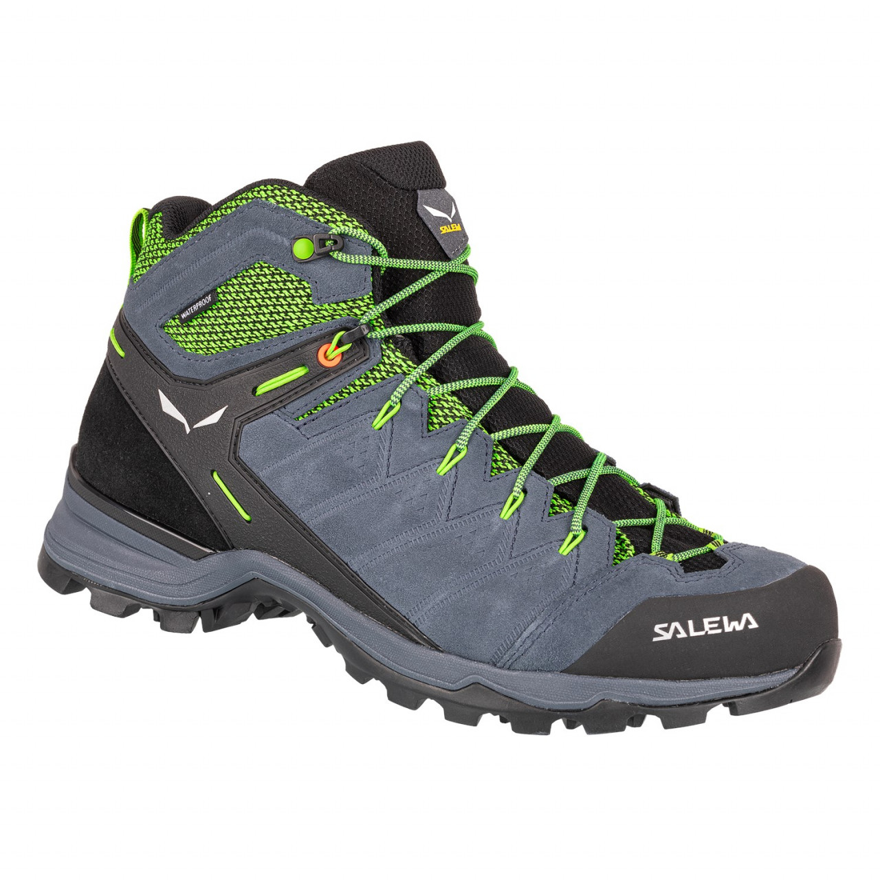 Botas De Montaña Salewa Alp Mate Mid Waterproof Hombre Grises/Azules Mexico (IC8694027)